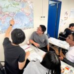 中国・国際交流授業（第一回「自己紹介をする、相手を知る」）